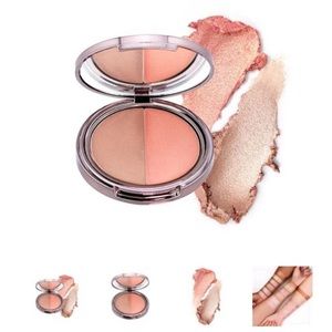 Bronzer and blush duo
